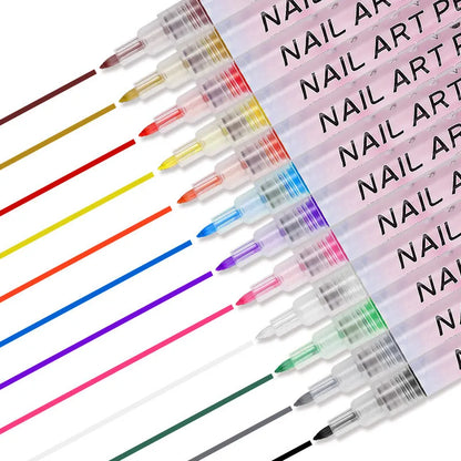 Colorful Nail Art Masterpiece Pens™