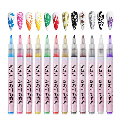 Colorful Nail Art Masterpiece Pens™